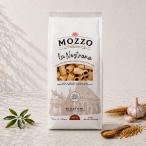 Pasta corta-Rigatoni, Mozzo